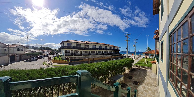 Apto Duplex, Peró - Cabo Frio. Conforto, Piscina, Beira Mar.