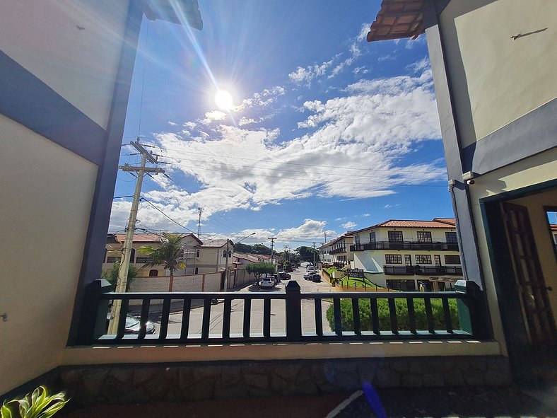 Apto Duplex, Peró - Cabo Frio. Conforto, Piscina, Beira Mar.