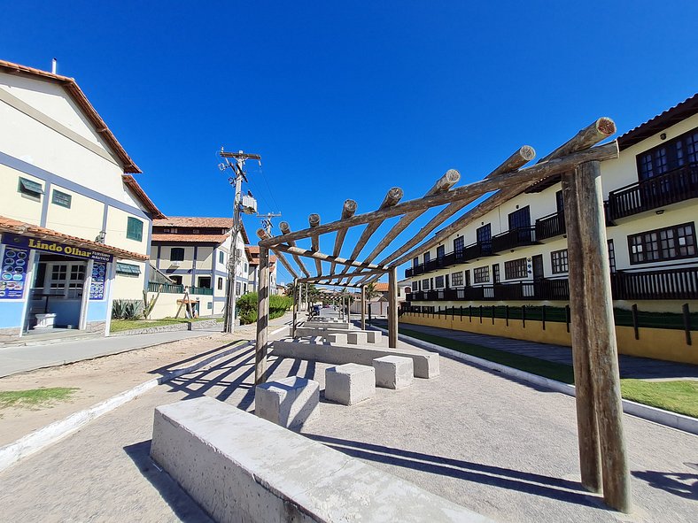 Apto Duplex, Peró - Cabo Frio. Conforto, Piscina, Beira Mar.