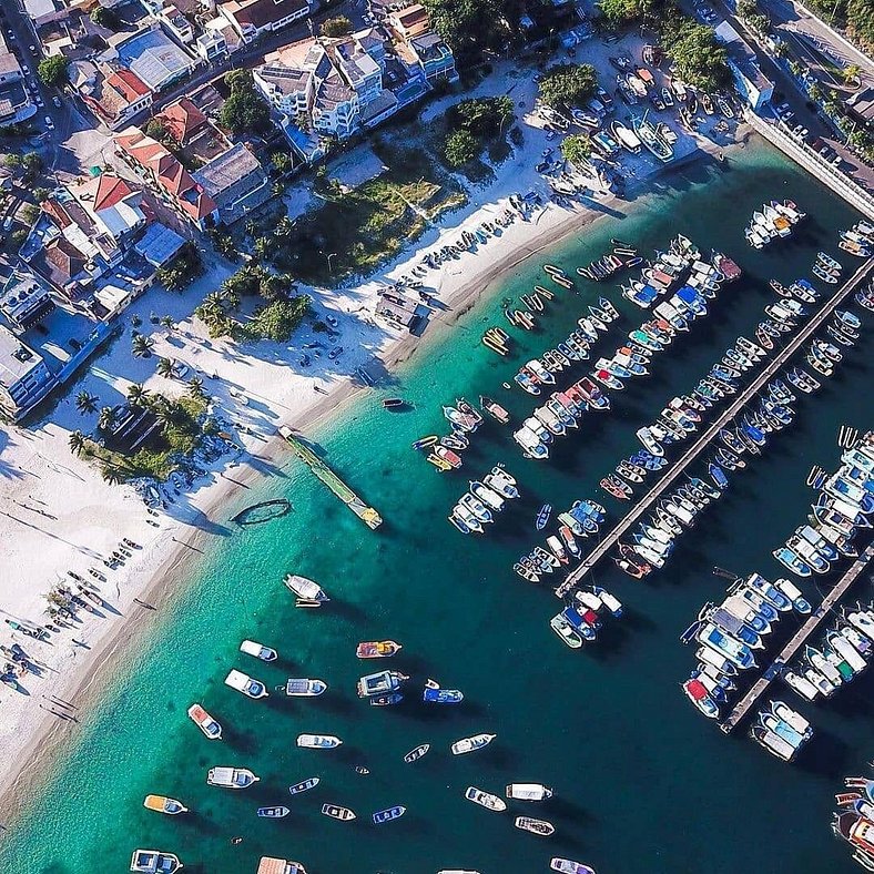 Arraial do Cabo. Espectacular Ático con Vista al Mar