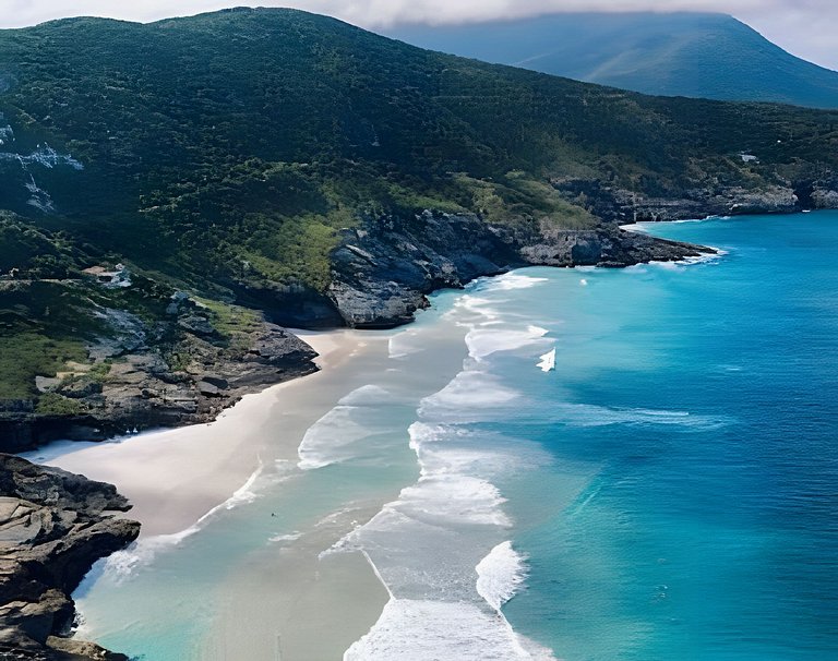 Praia Grande, Arraial do cabo Apto 1Qto, Vista Mar